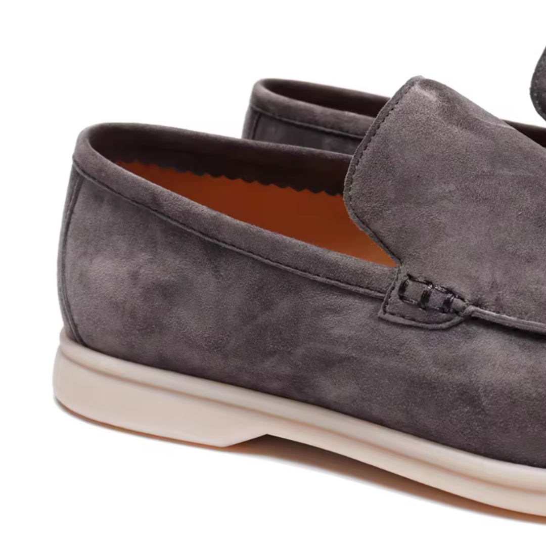 Suede Loafers