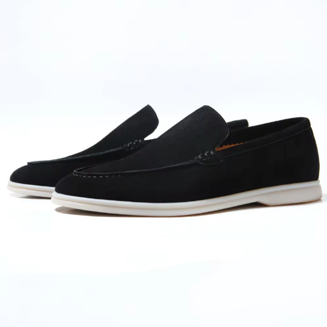 Suede Loafers